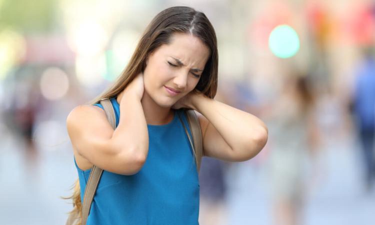 dolor de cuello y mareos